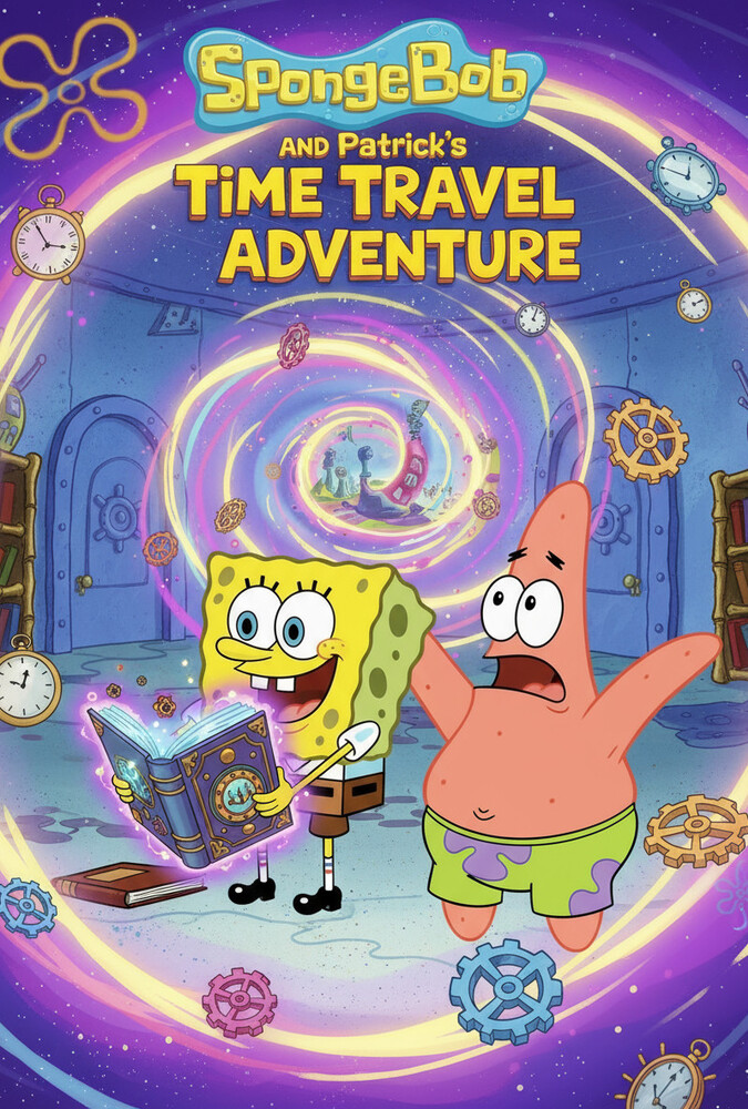 انیمیشن سفر زمانی باب اسفنجی و پاتریک SpongeBob and Patrick’s Time Travel Adventure