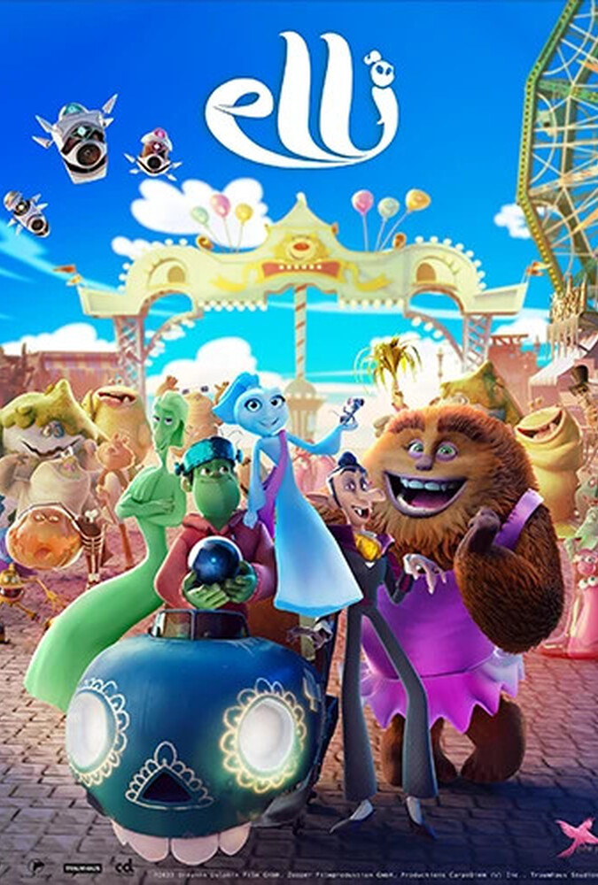 انیمیشن الی و قطار اشباح Elli and Her Monster Team